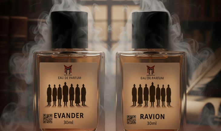 Parfume Evander dan Ravion Martegs